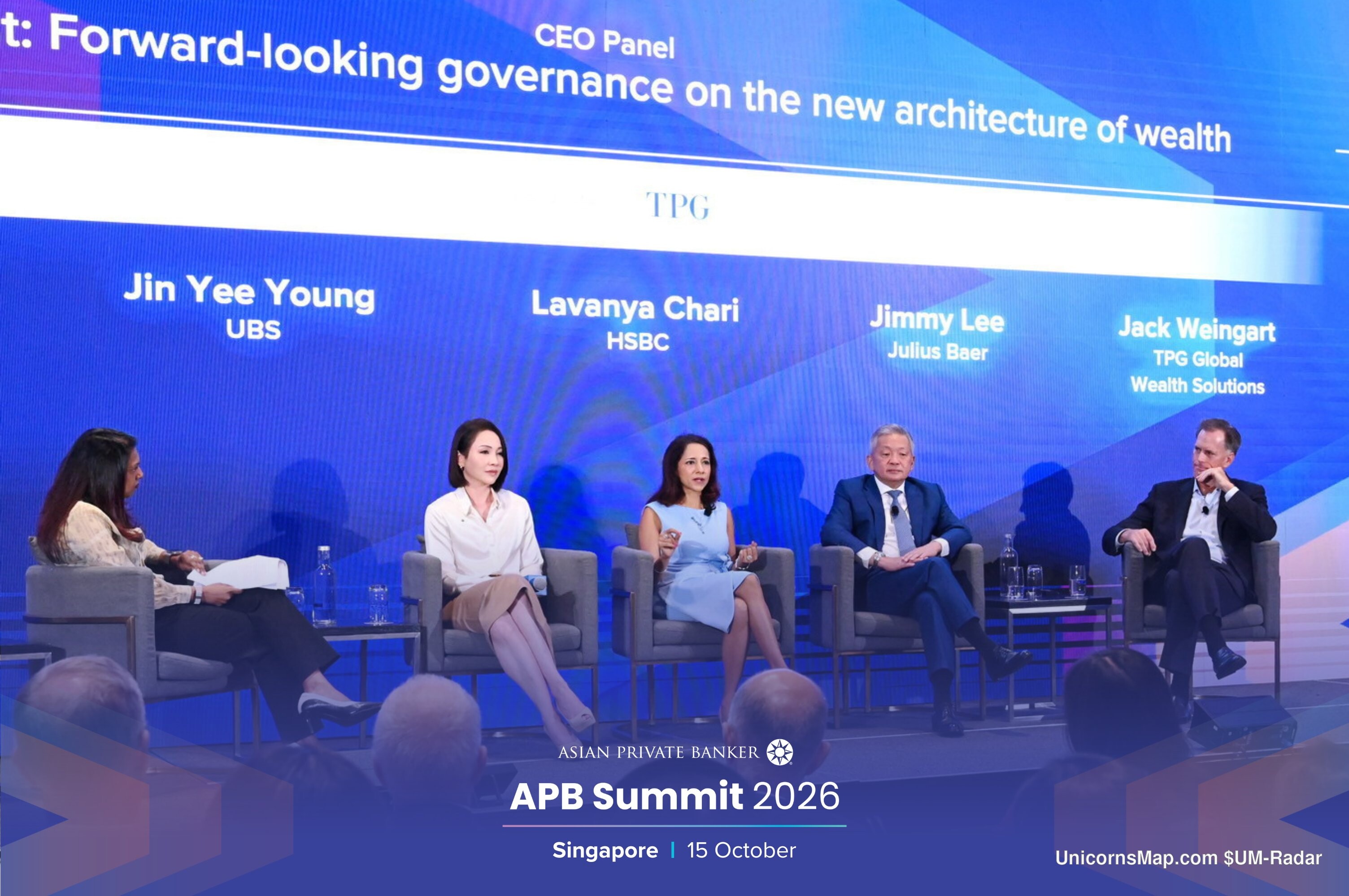 APB Summit 2026 — Asian Private Banker's flagship private-wealth summit, Singapore, 15 October 2026