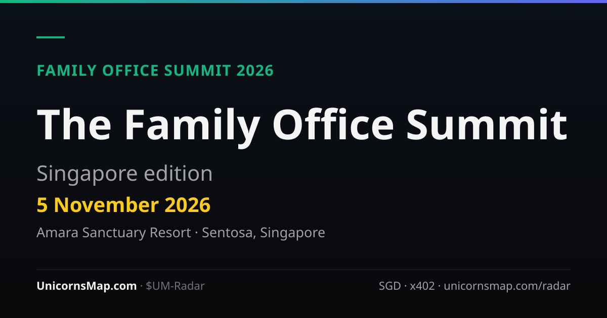 2026 Family Office Summit, Singapore edition — Caproasia Access at Amara Sanctuary Resort Sentosa