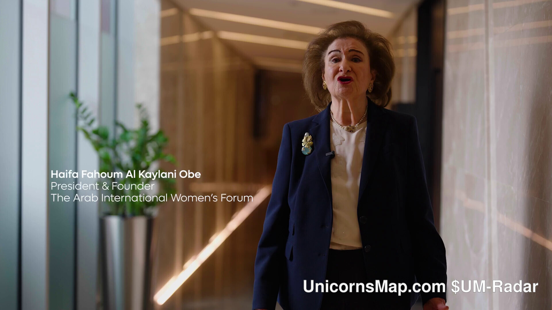 Women-Led Family Business in the Global Economy — Haifa Al Kaylani OBE, President and Founder of the Arab International Women's Forum, speaking at the DIFC convening on 5 October 2026