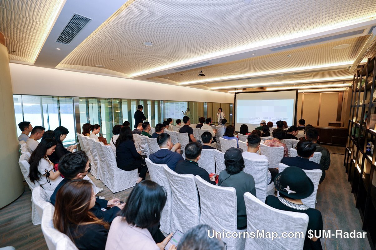 Breakout session room at the 2026 Olive Global LP Summit, Hong Kong — speaker at screen with seated audience