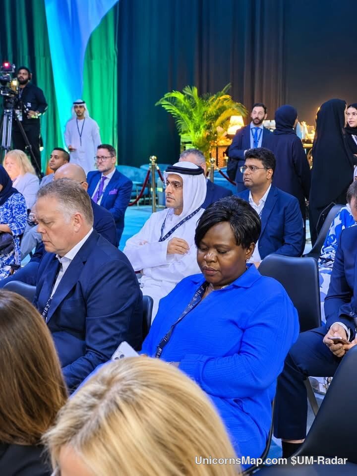 RISE Summit 2026 (Dubai World Trade Centre) - delegate room in session, venue-day frame
