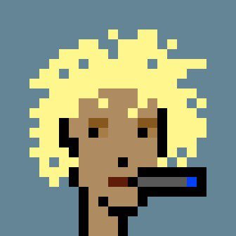 Jesse Pollak X profile avatar (pixel-art PFP)