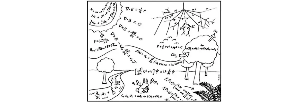 Will Minshew — X profile banner (@wminshew). Public profile asset, cached on our own CDN. Will Minshew X profile banner — whiteboard diagram of physics and flow equations